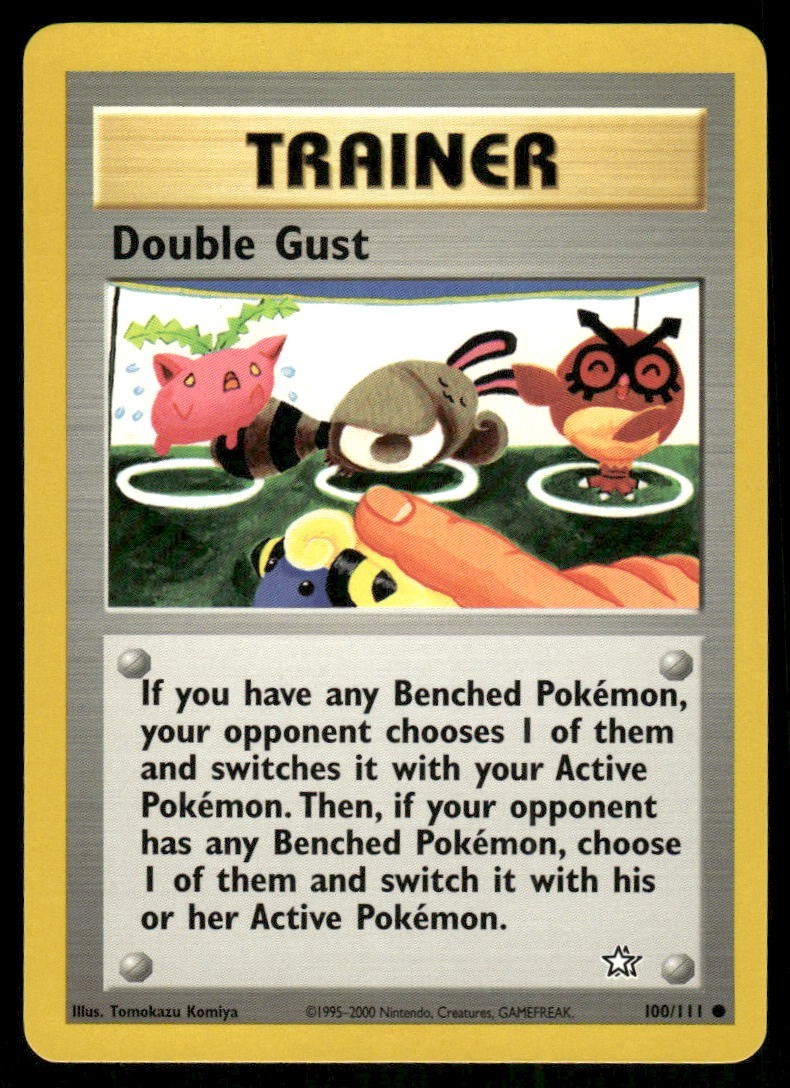 Pokemon Tcg Double Gust #100 Pokemon Neo Genesis LP