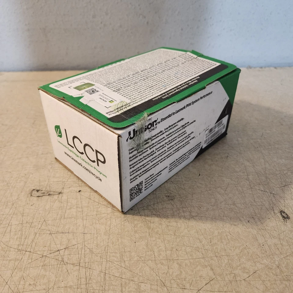 Lexmark 74C1HKO Hi Yield Black Toner Cartridge 正品 全新未拆封 免运费 — 第 3/3 张图片