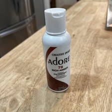 Adore Semi Permanent Hair Dye Rich Amber 4 Fl Oz Vegan Cruelty Free Hair Color