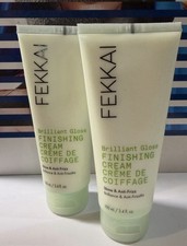 2 Fekkai Brilliant Gloss Finishing Cream Anti-Frizz Shine Bundle