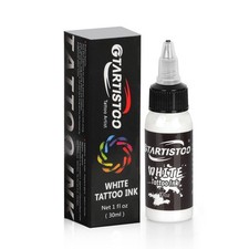 Tattoo Ink 1oz Professional White Tattoo Ink Pigment for Tattoo Artists, Smooth