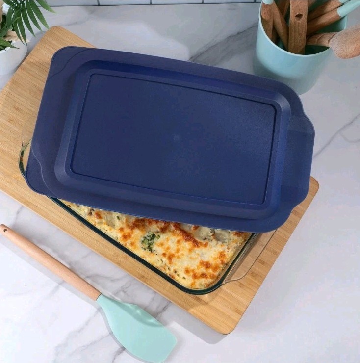 Replacement Lid for Pyrex 9 x 13 Casserole Glass Baking Dish Cover 3 QT 233-PC