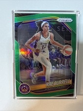 2025 Panini Prizm WNBA Green Prizm #25 Rae Burrell Los Angeles Sparks