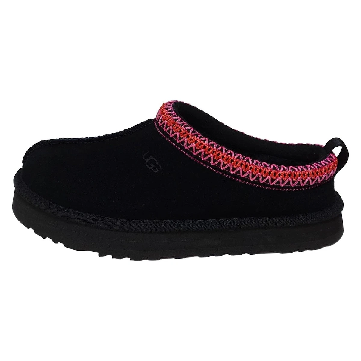 Autentici UGG tazoo 1143776K Nero Rosa Rosso Mouton Sandali da donna