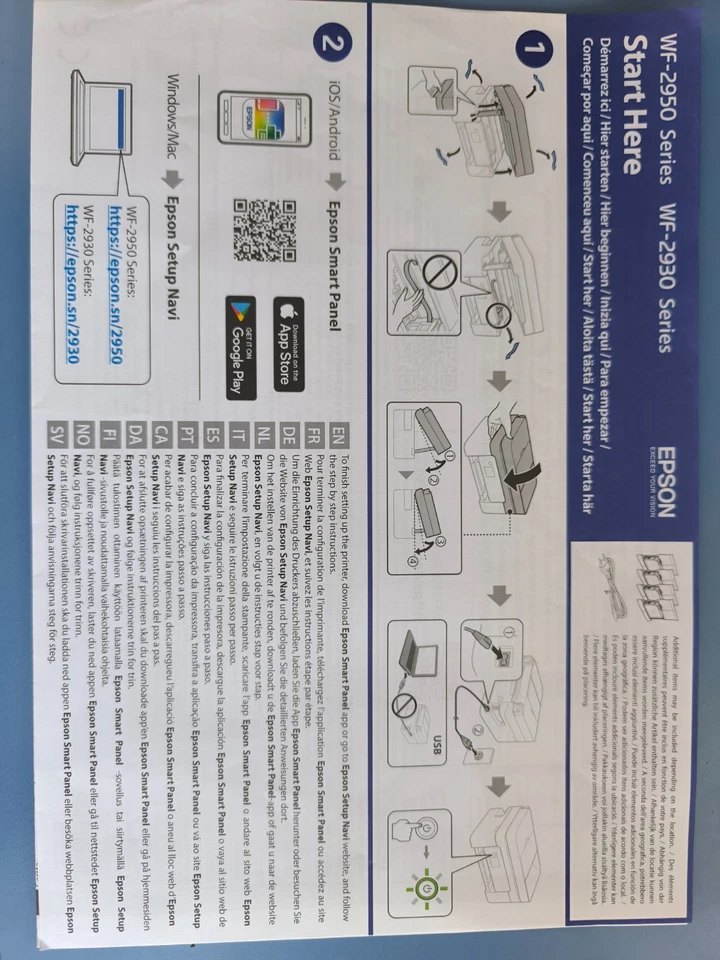 Stampante Epson WorkForce wf 2950 - Immagine 3 di 4