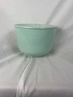 Vintage Glasbake Jadite Mixing Bowl #11 Jadeite Green Glass Pour Spout MCM