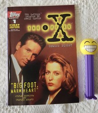 X-Files Comics Digest # 1A Muy primera edición Scully & Mulder cubierta nuevo Topps 1995