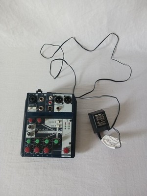 Soundcraft Notepad-5 Analog Mixer with USB Interface & Power Adapter - TESTED 