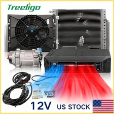 12V Cool&Heat Electric Underdash Air Conditioner DC Auto Car A/C Kit Universal