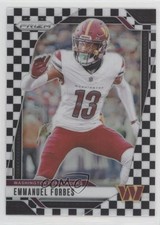 2024 Panini Prizm Black & White Checker Prizm Emmanuel Forbes #291 1jv4