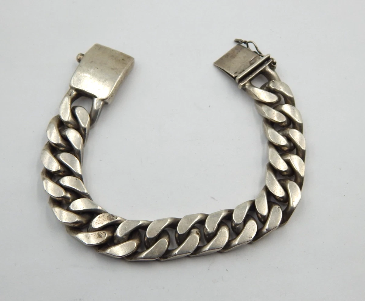 Taxco Silver Chain In Men's Bracelets for sale | eBay