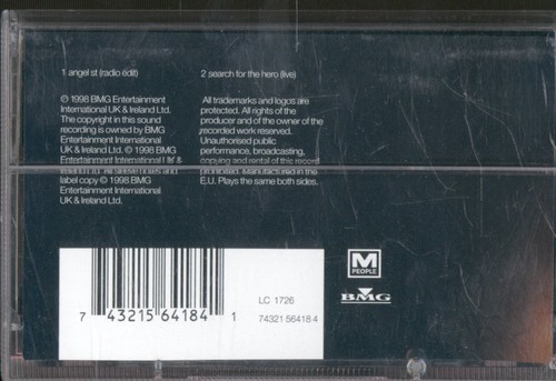 M People Angel St. cassette Europe BMG 1998 with outer slipcase 74321564184 - Picture 2 of 2