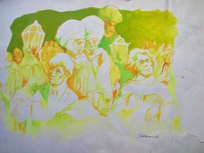 Quadro Firmato Pippo Bonanno, Palermo 1923-2017