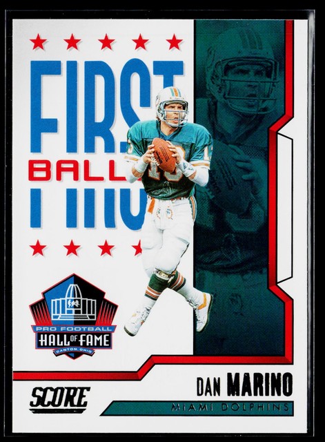 Dan Marino 2023 Score First Ballot #10 Miami Dolphins