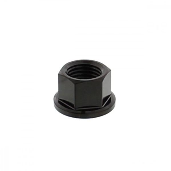 Kettenrad Mutter M12X1.25Mm Edelstahl A4 Schwarz FüR Triumph Tiger 900 1993-98-image