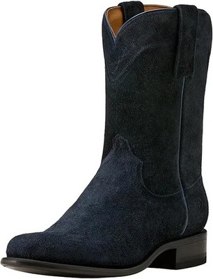 Mens Ariat Western Boots Yellowstone Midnight Rancher Oiled 