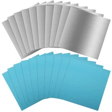 20 Pack 6061 T6 Aluminum Sheet Metal 6 x 6 x 1/64 Inch Flat Plain A... Fast Ship