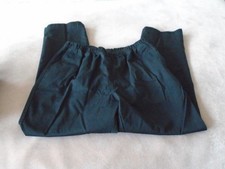 Land  s End Woman  s Straight Leg Black Chino Pants Sz 12 Petite Elastic waist