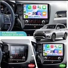 For 2018-2021 Mitsubishi Outlander Android 13 Car Stereo Radio GPS Nav WiFi 64GB