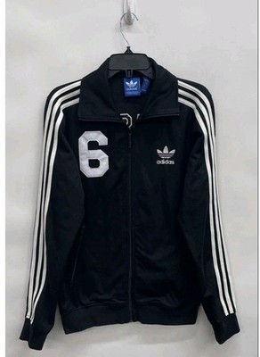 ジャケット・アウター Huberstore Original Emblem Track Jacket RARE Adidas Originals Kaiser Of New York Track Jacket Black Men's