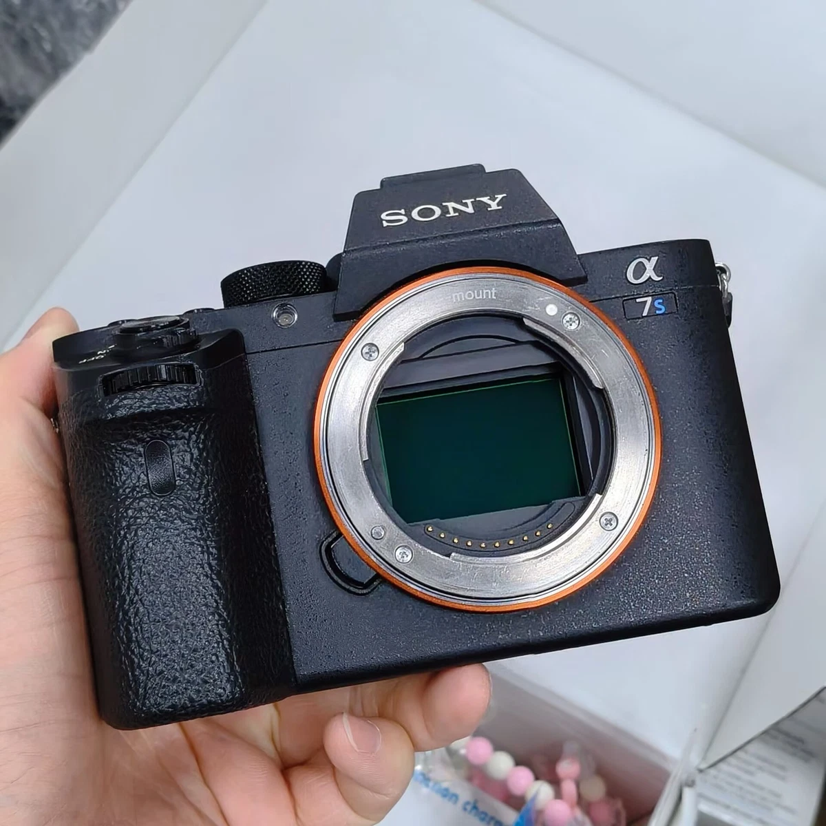 SONY α7SII ボディ　海外版 Sony A7SII/A7S II 12.2MP Full Frame Digital Camera Body Battery