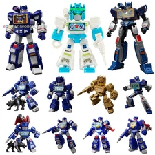 Soundwave Transformers G1 Blokees Action Figures Model Kit Toys Collection