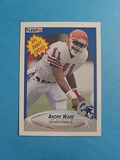 ANDRE WARE 1990 FLEER FOOTBALL CARD # 103 I1662