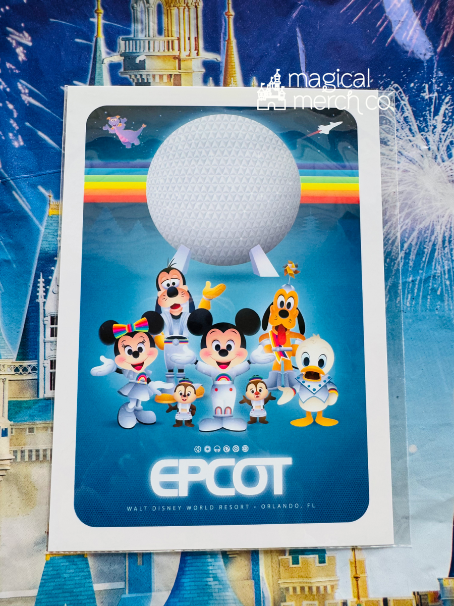 2025 Disney Jerrod Maruyama Friends Of EPCOT Mickey Donald Goofy