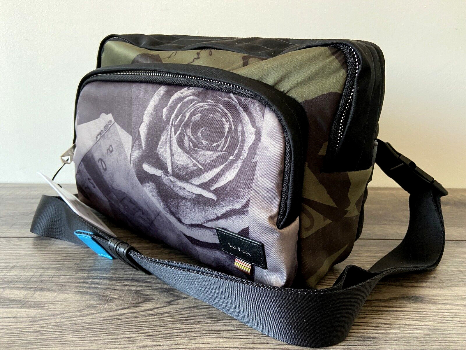 PAUL SMITH SHOW COLLAGE PRINT CROSSBODY WAIST BAG RETAIL £250 BNWT