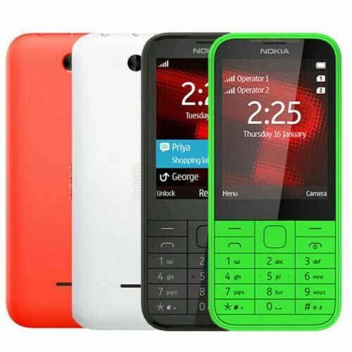 Excellent Condition Nokia 225 Various Color (Unlocked ) Mobile phone - Afbeelding 1 van 1