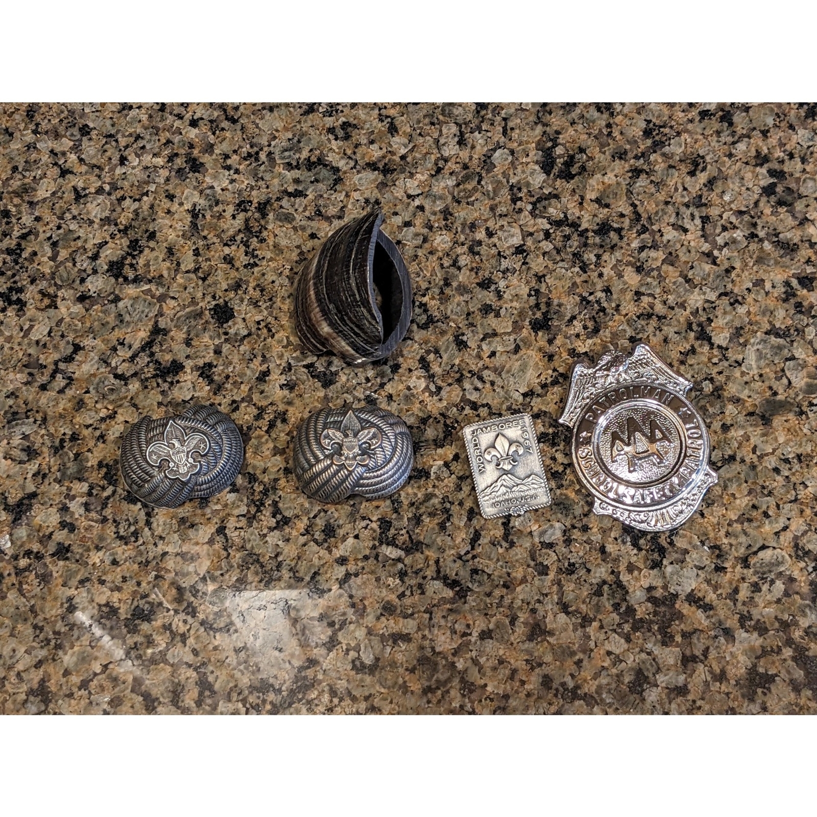 Vintage 50s 60s Boy Scout Neckerchief slides and more lot eBay