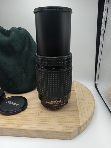 Nikon ED AF NIKKOR 70-300mm 1:4-5.6 D Zoom Telephoto Lens Cap & Bag Nice# 419670 - Picture 9 of 21