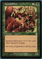 Squirrel Mob Odyssey PLD Green Rare MAGIC GATHERING CARD (ID# 247924) ABUGames