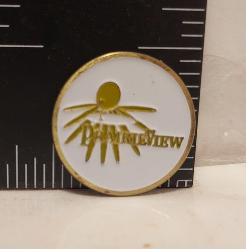 Prairie View Country Club Golf Ball Marker Metal Course Magnetic