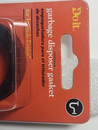 Garbage Disposer Gasket Rubber Black Do It 445665 1 qty - Picture 3 of 7