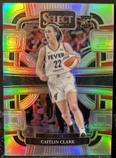 2024 Panini Select WNBA Concourse Silver Prizm CAITLIN CLARK #72 Rookie RC FEVER
