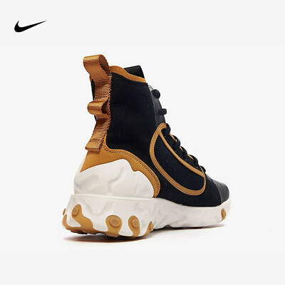 nike react ianga black wheat