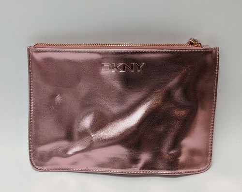 DKNY Makeup Case Cosmetic Bag 8.5 x 6 