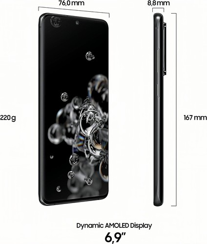 NEW SAMSUNG GALAXY 5G S20 ULTRA SM-G988U 128/256GB FACTORY UNLOCKED SMARTPHONE - Picture 8 of 13