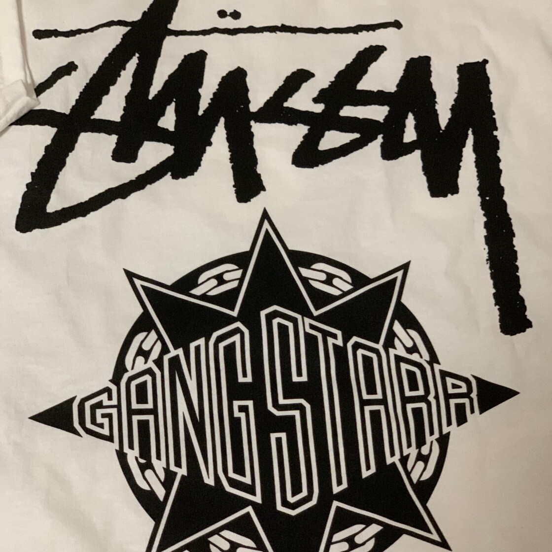 Stussy x Gang Starr Take It Personal Graphic Tee 23SS White Stussy x Gang Starr Take It Personal Graphic Tee 23SS White