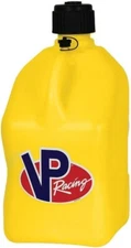 VP Racing Fuels 3552 Motorsport 5 Gallon Square Plastic Utility Jug Yellow 1 Jug