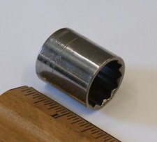 Craftsman USA Made 19 mm, 12 Point Socket, 3/8" Drive, G 44308, S-9584