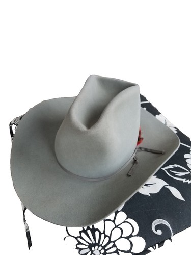 George Strait And Chris Stapleton Resistol Black Rock 6X Felt