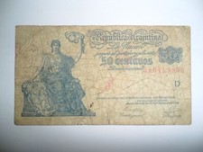 1947 ARGENTINA 50 CENTAVOS BANKNOTE SERIES D SPL