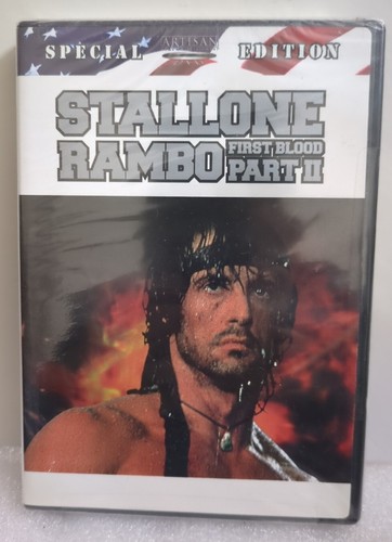 Over The Top & Rambo First Blood Part II DVD Sylvester Stallone - Picture 4 of 5