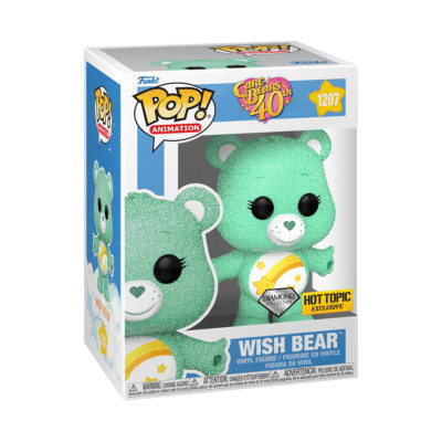 Funko Pop! Vinyl: Care Bears - Wish Bear (Diamond Collection) - Hot Topic (HT)