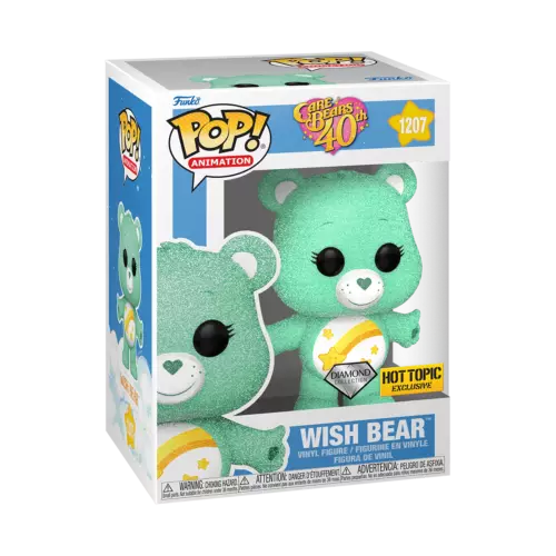 Funko Pop! Vinyl: Care Bears - Wish Bear (Diamond Collection) - Hot Topic...