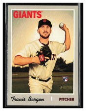 2019 Topps Heritage #697 Travis Bergen RC