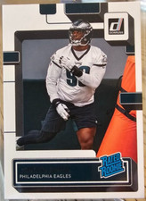 2022 Panini Donruss Jordan Davis RC #353 Philadelphia Eagles