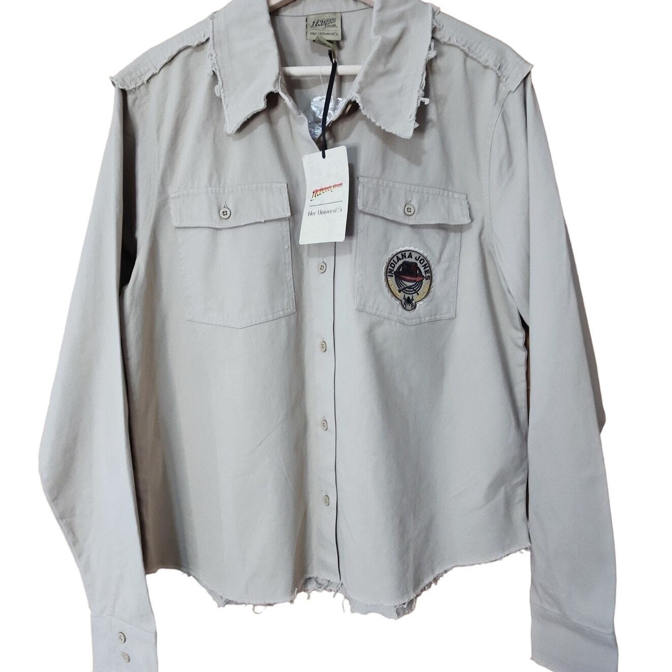 Indiana Jones Utility Overshirt, Tan, BoxLunch Exclusive